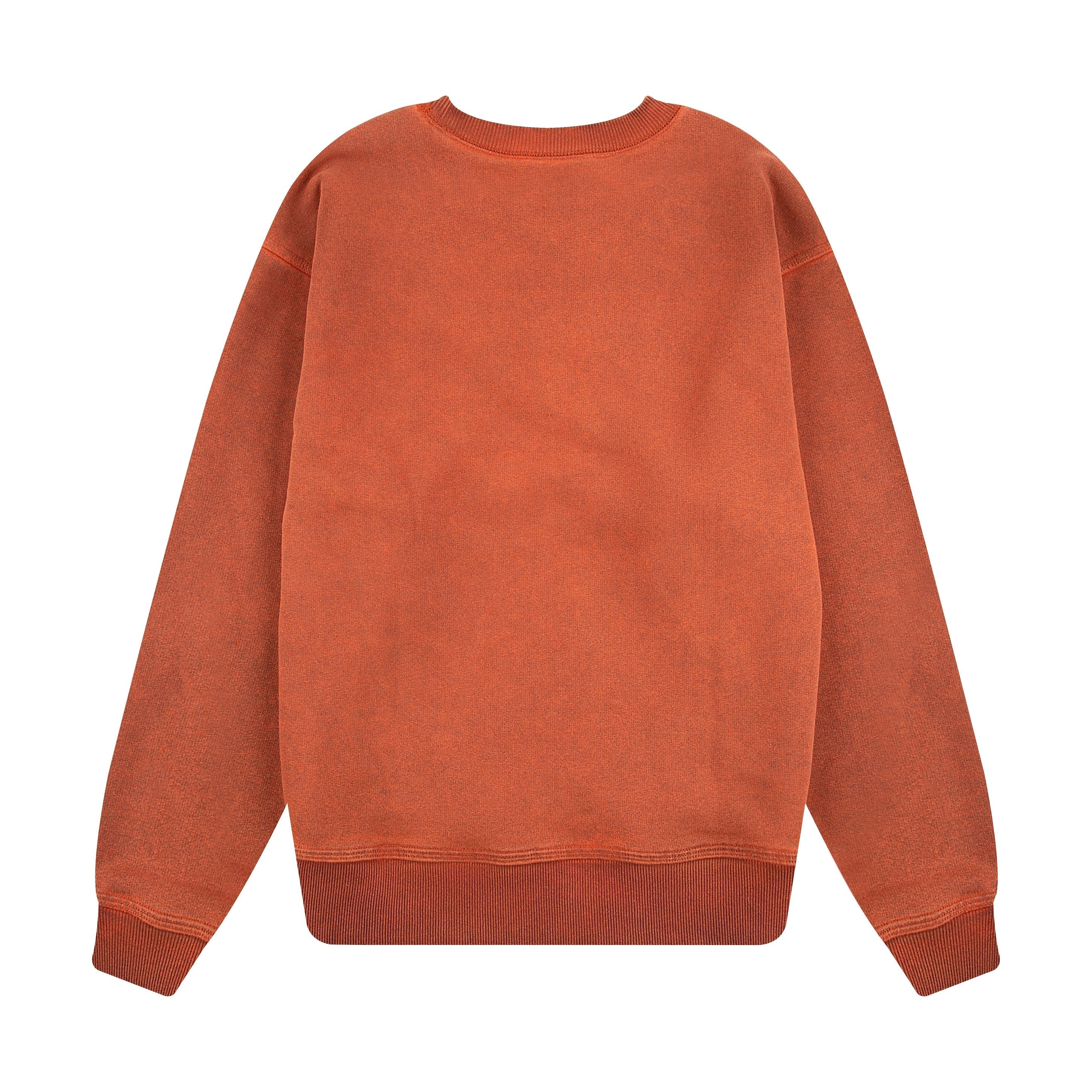 "super kid" crewneck orange