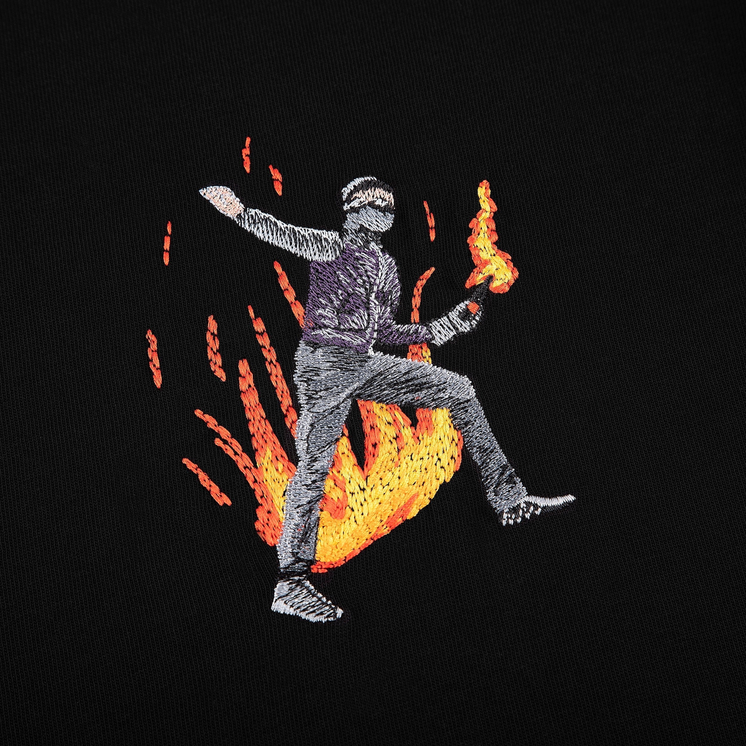 "riot" T-Shirt black 03