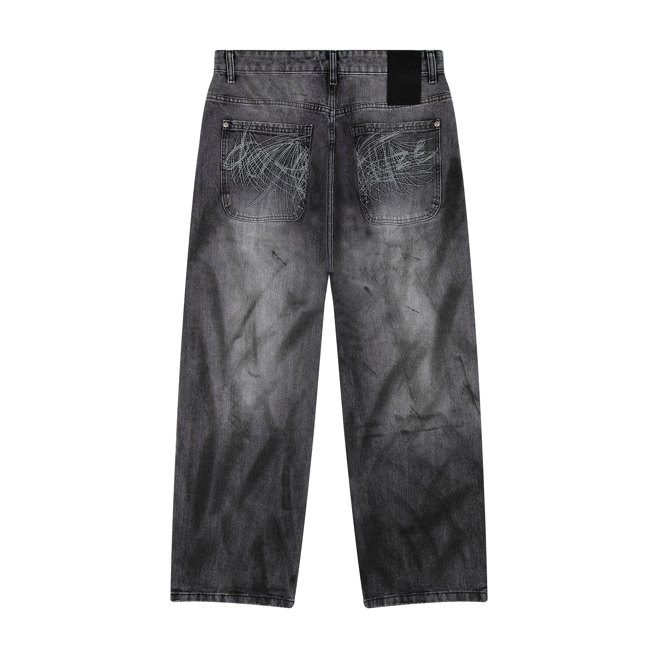 "sashiko v2" denim grey