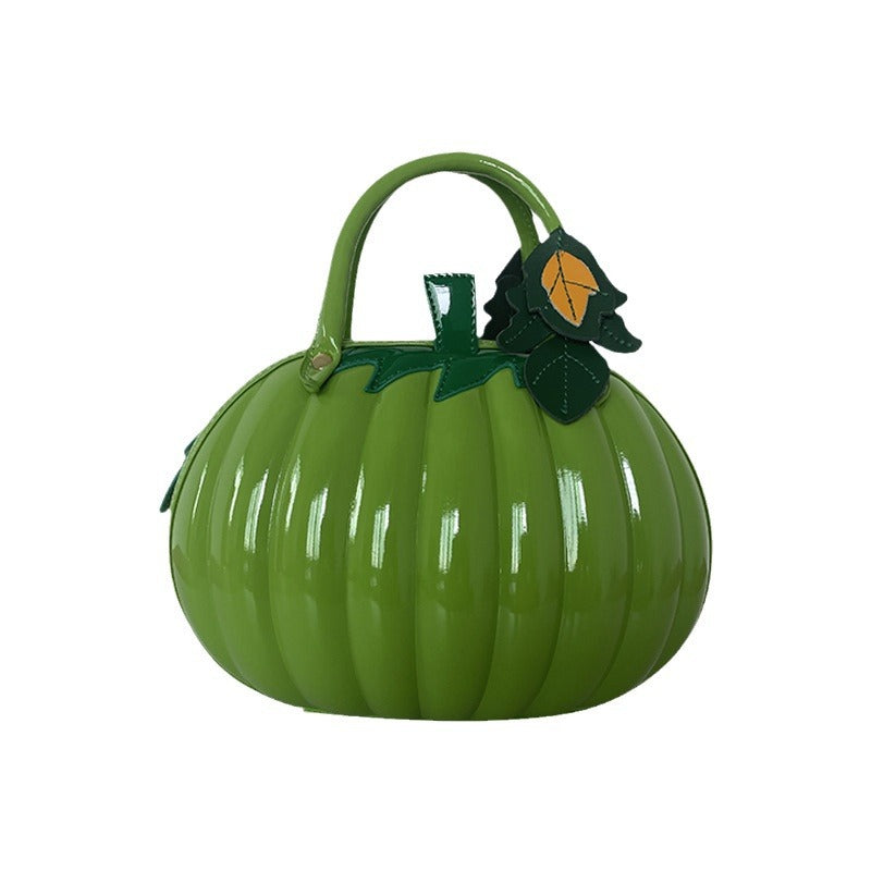 Chrome Heart Leather Bag Pumpkin Bag Styling